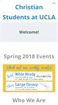 Mobile Screenshot of christian-students.org